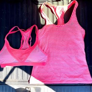 Athleisure by Lorna Jane. Selling all together as the colors match beautifully.